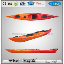 Profesional de una persona de plástico Touring Ocean Kayak